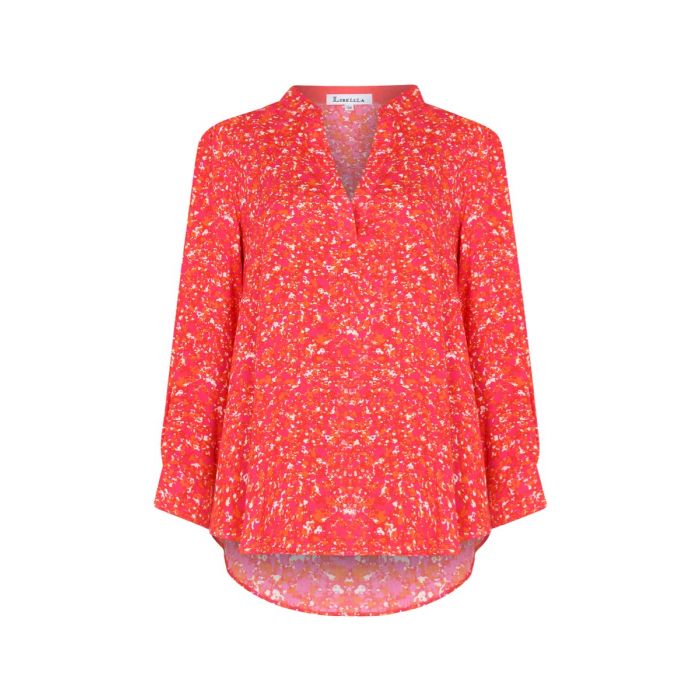 Maggie Top Dotty Splat printed Rayon