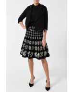 Portobello Skirt - Black & Cream